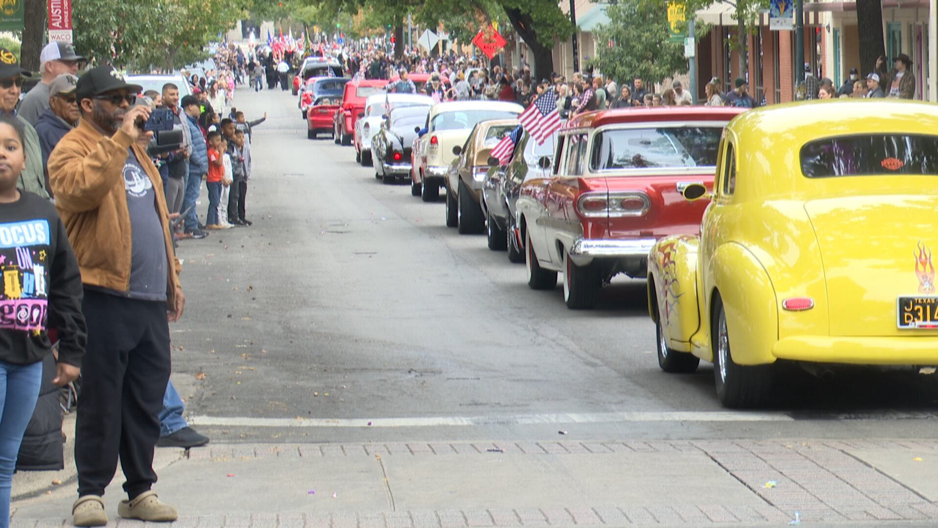 Thousands attend Waco Veterans Day Parade on its 100th year anniversary
