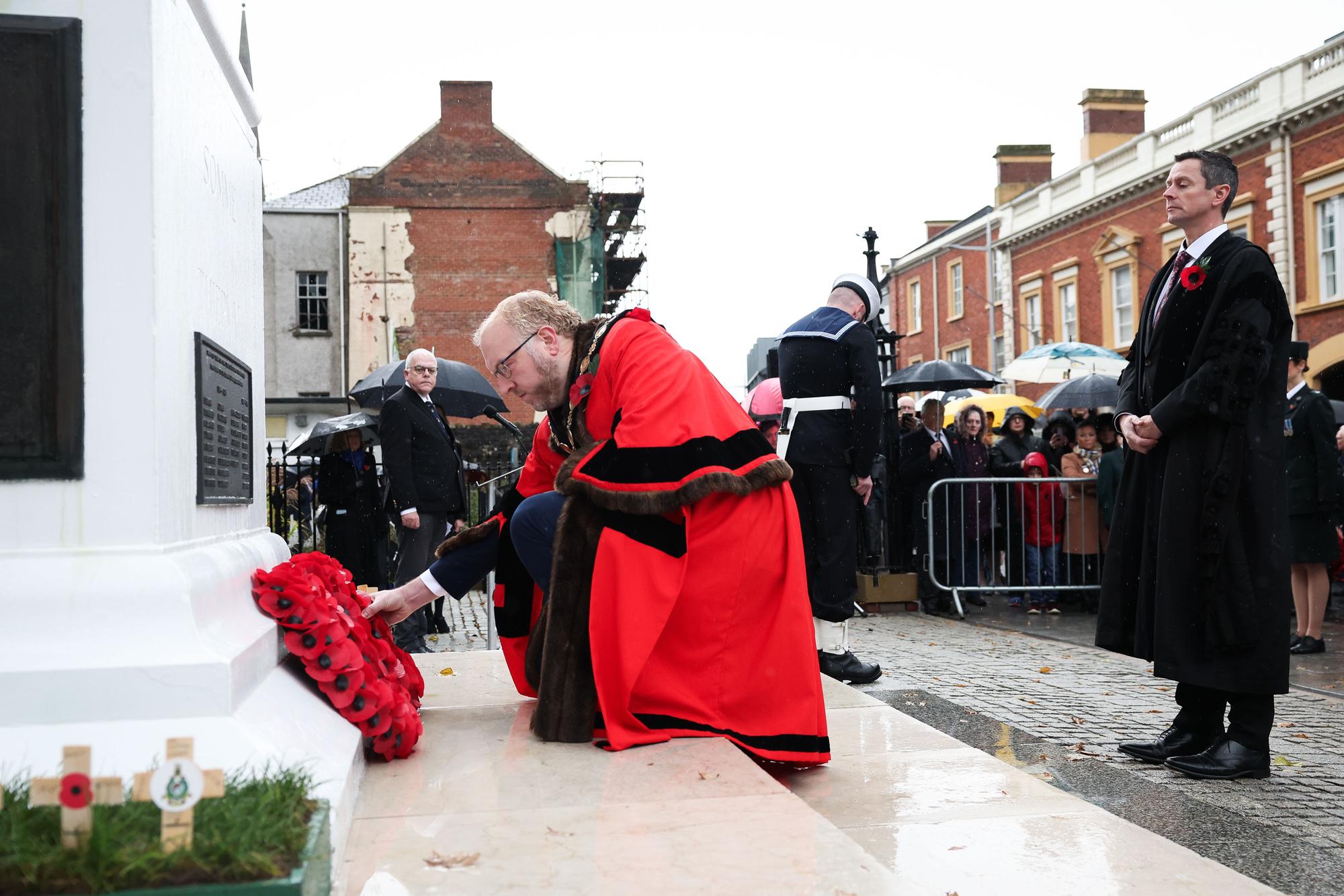 In Pictures: Remembrance Services Have Taken Place Across Northern ...