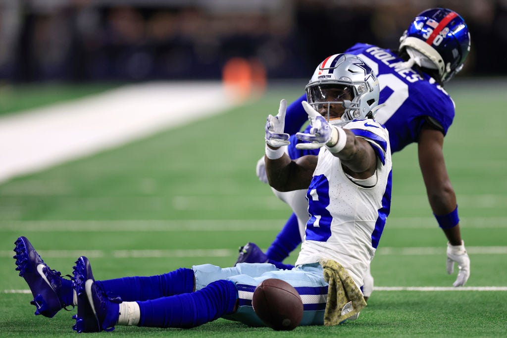 Cowboys' CeeDee Lamb Dubs Himself NFL's Best Receiver After Record ...