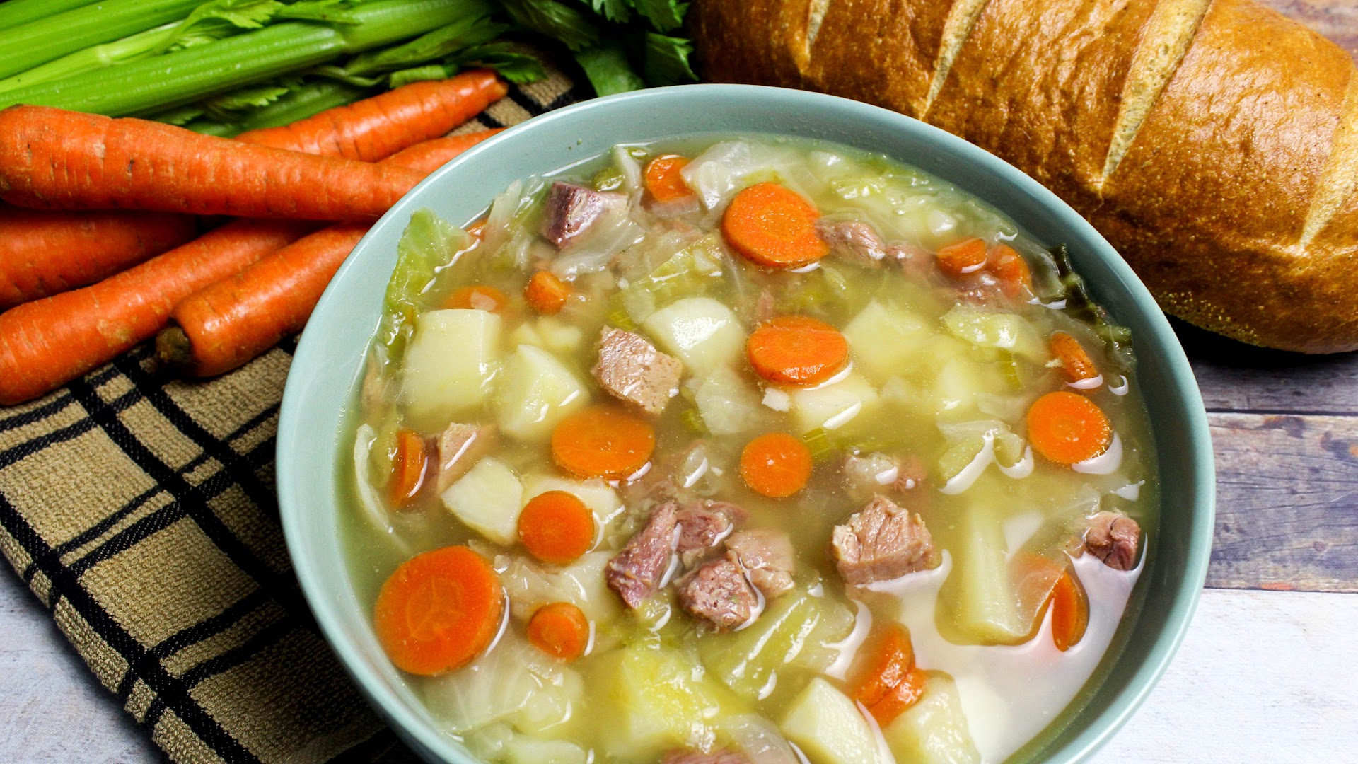 This Soup Pairs The Flavors Of Ham And Cabbage So Nicely Ham And