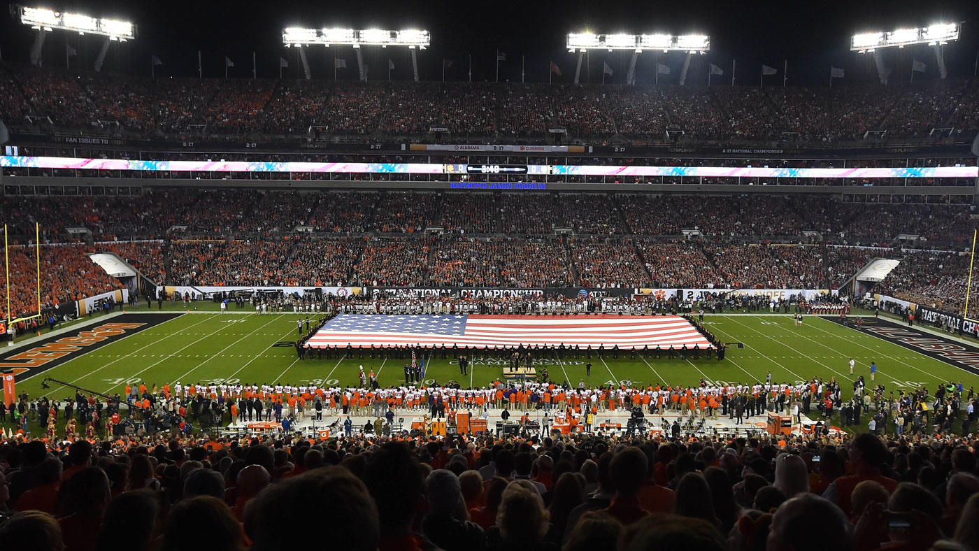 Football bowl. NCAA College Bowl Schedule.