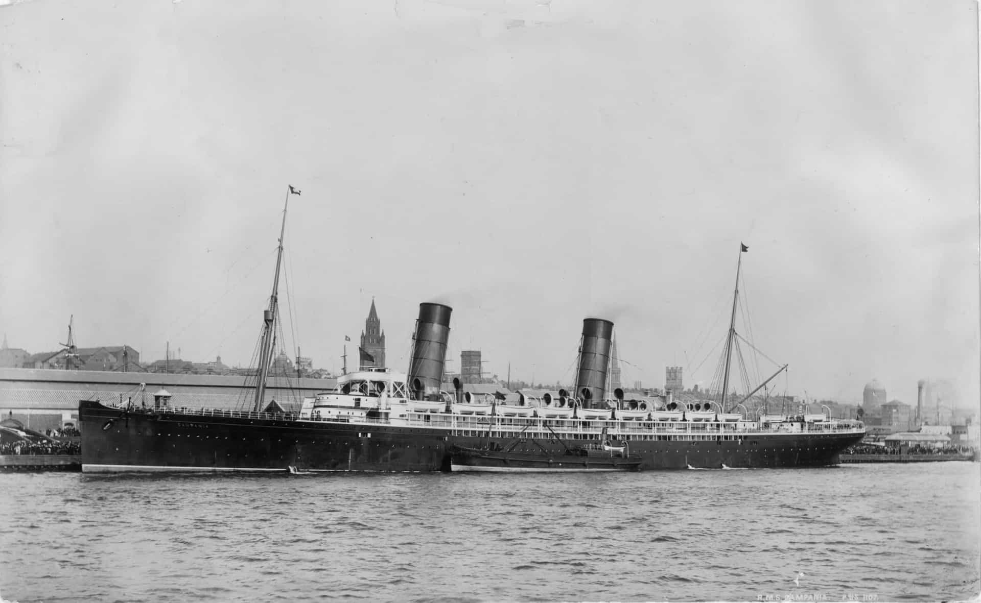 <p>Launched in September 1892, Cunard's RMS <em>Campania</em> was the largest and fastest passenger liner afloat when she entered service in 1893. She won the coveted Blue Riband for a less-than-six-day dash across the Atlantic Ocean.</p><p>You may also like:<a href="https://www.starsinsider.com/n/394782?utm_source=msn.com&utm_medium=display&utm_campaign=referral_description&utm_content=597926en-za"> The most unbelievably expensive weddings in history </a></p>