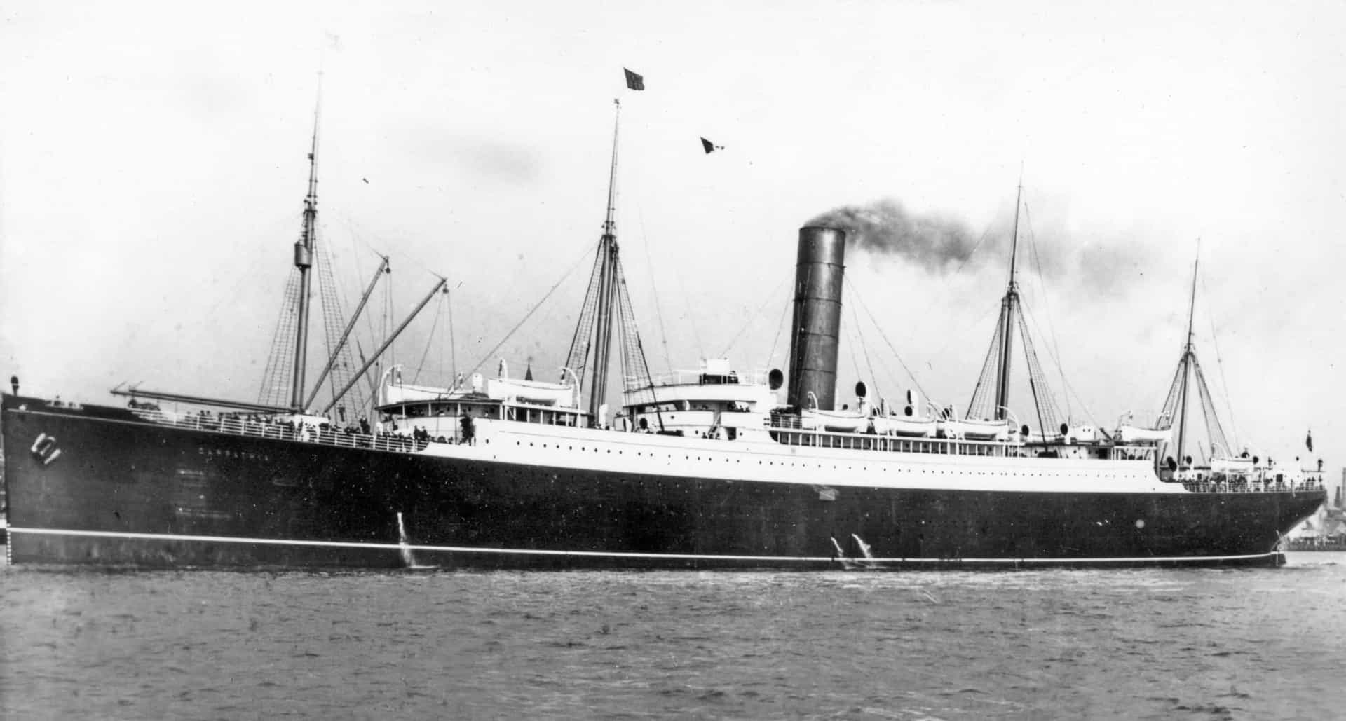 <p>Another Cunard transatlantic passenger steamship, RMS <em>Carpathia</em> found fame for different reasons. This is the vessel that sailed to the assistance of the stricken RMS <em>Titanic</em> in April 1912, with the crew rescuing 705 survivors from the sunken ship's lifeboats.</p><p><a href="https://www.msn.com/en-za/community/channel/vid-7xx8mnucu55yw63we9va2gwr7uihbxwc68fxqp25x6tg4ftibpra?cvid=94631541bc0f4f89bfd59158d696ad7e">Follow us and access great exclusive content every day</a></p>