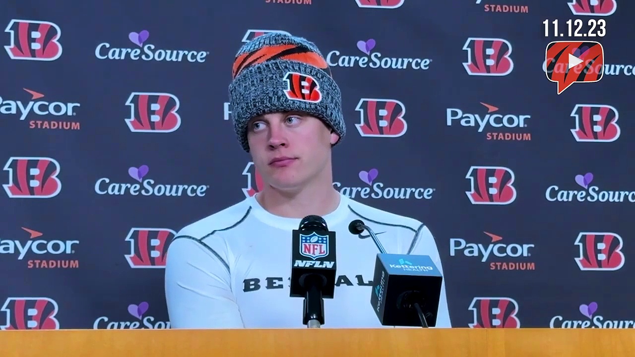 Joe Burrow Reacts To Cincinnati Bengals Loss To Houston Texans