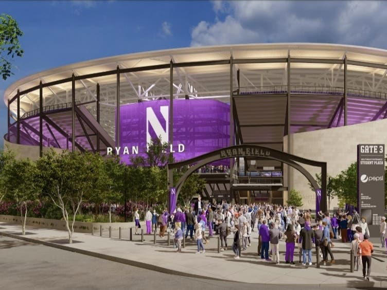 Northwestern's Demolition Of Ryan Field Set To Begin Jan. 29