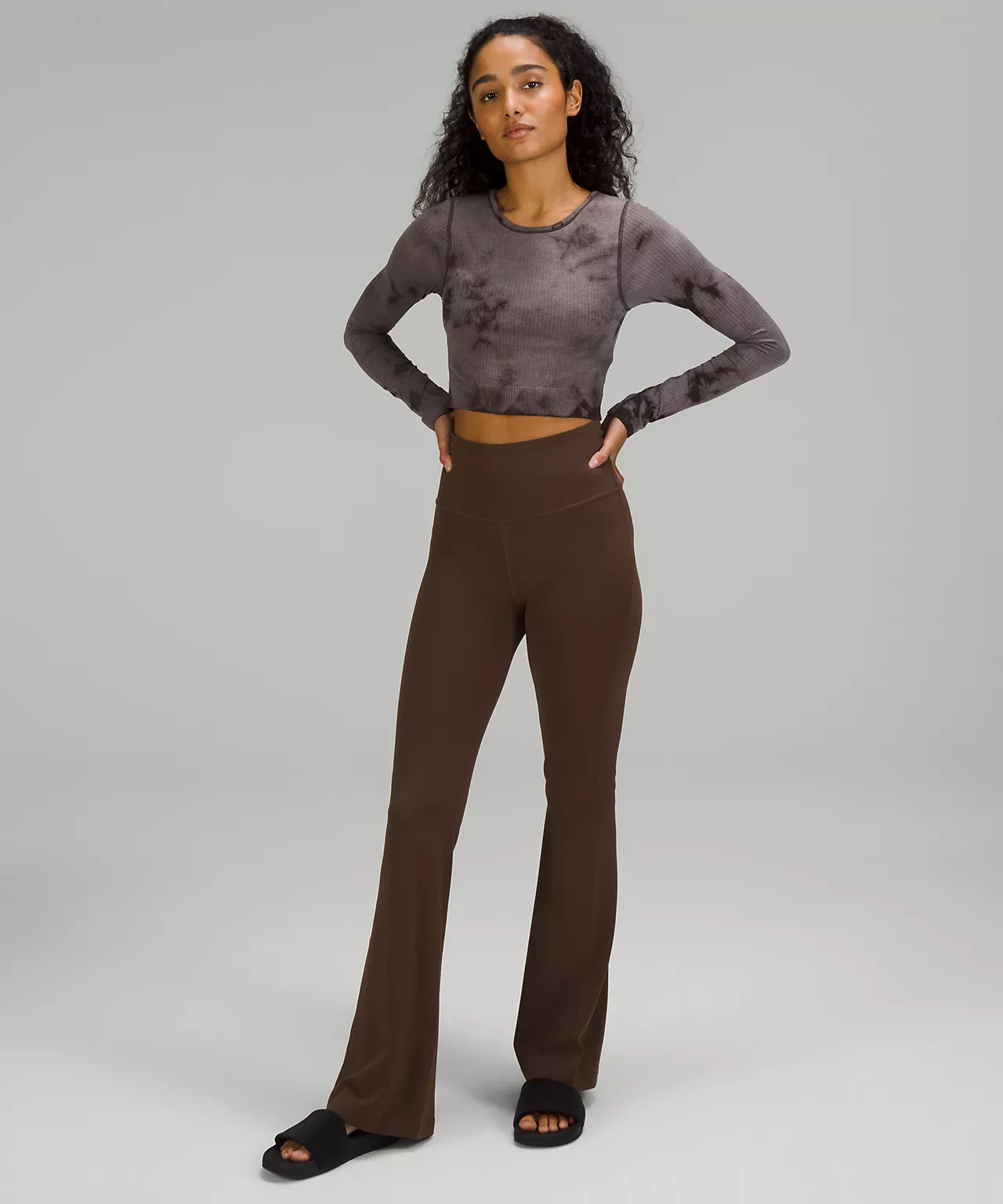 Lululemon In the Groove Slit Flare Pant in the color