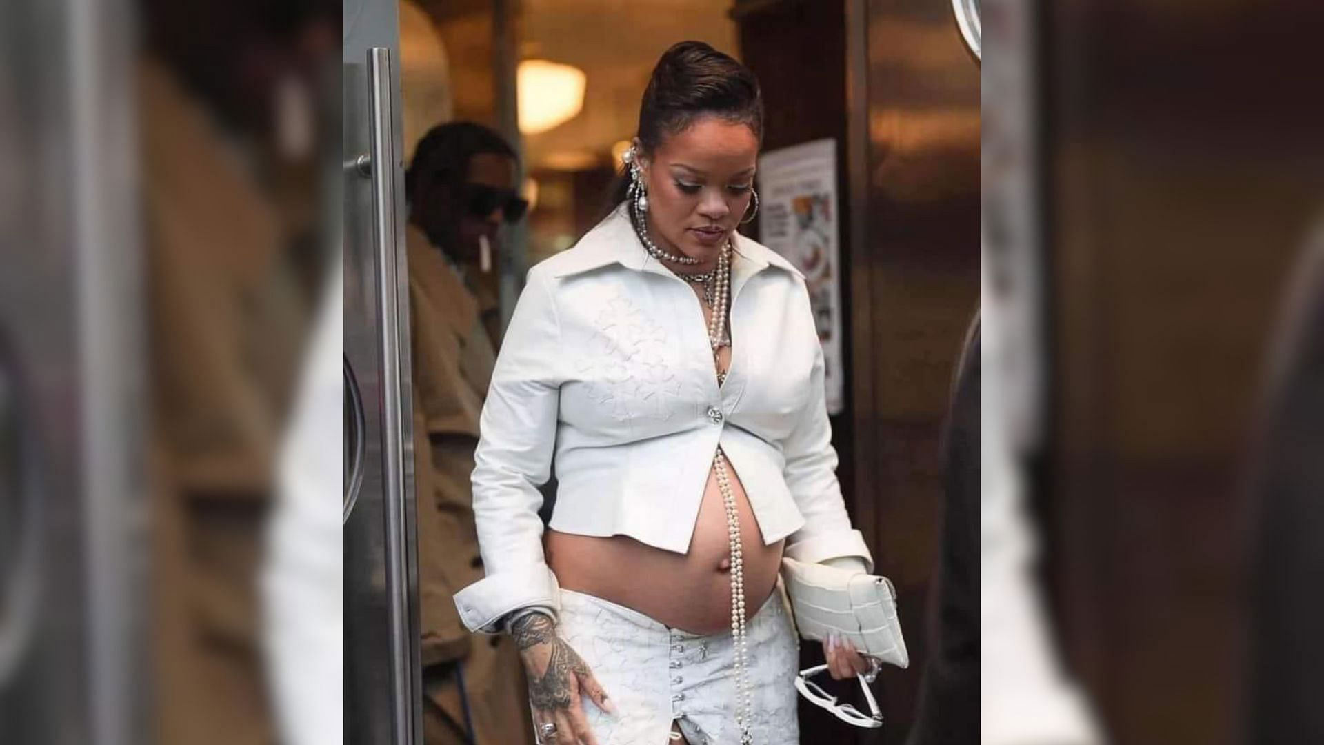 Fact Check Is Rihanna Pregnant Again Viral Picture Debunked As Asap Rocky Memes Erupt