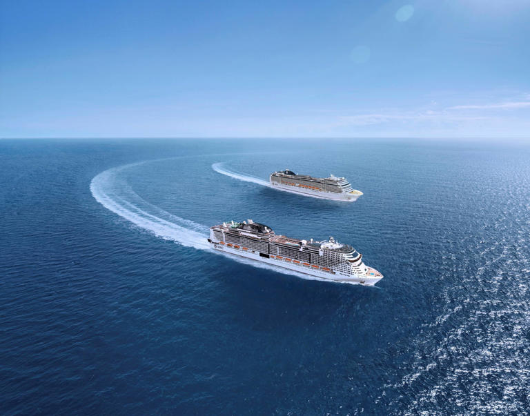 MSC Bellissima and MSC Grandiosa