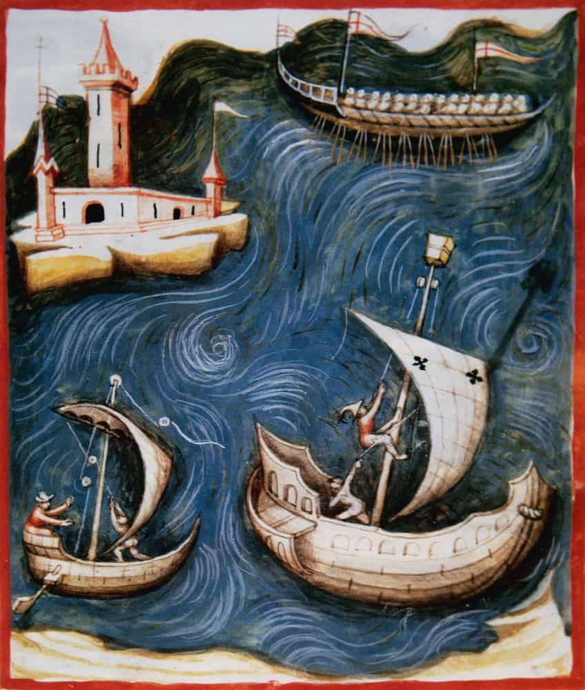 <p>Several ships left Crimea for different European destinations. A vessel reached Constantinople, where more than 90% of the city's inhabitants eventually fell victim to the plague. The rapid decline of the population supports a controversial PNAS study, which suggests that fleas and lice became carriers of the plague after biting an infected individual, and then could potentially transmit the disease to another person in close proximity.</p>