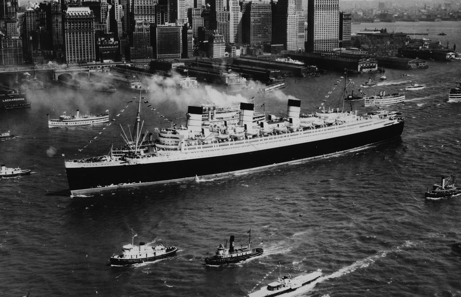 <p>This beautiful ocean liner offers a glimpse into the glamour of a bygone era. Built by the Cunard Line, the Queen Mary was the company’s flagship vessel, sailing the North Atlantic route and serving in the Second World War until she was retired in 1967. She represented a ground-breaking technological achievement, earning <a href="https://en.wikipedia.org/wiki/Blue_Riband#:~:text=The%20Blue%20Riband%20(%2F%CB%88r,widely%20used%20until%20after%201910.">the Blue Riband</a> on her maiden voyage. But she was also the height of luxury and one of the grandest ocean liners ever built, which made her popular with British royalty and Hollywood film stars. </p>