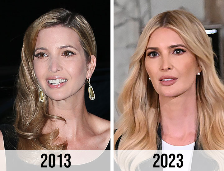 Ivanka Trump's Face Sparks Plastic Surgery Rumors After Appearing At ...