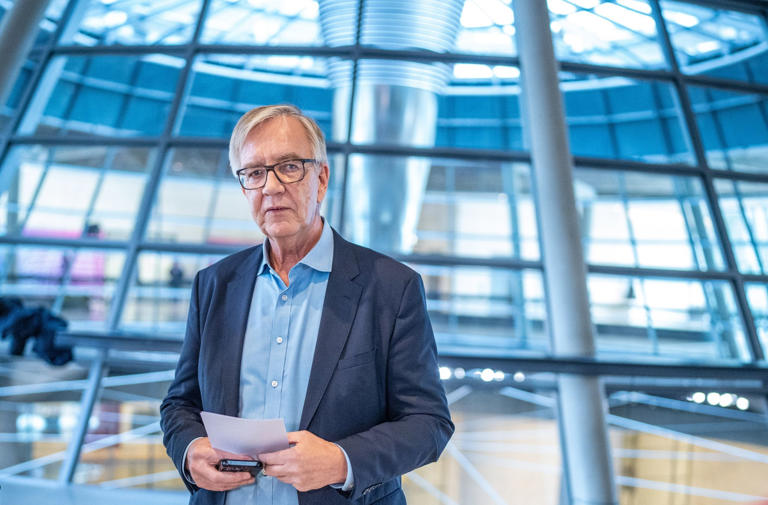 Dietmar Bartsch ist noch Fraktionsvorsitzender der Partei Die Linke im Bundestag.