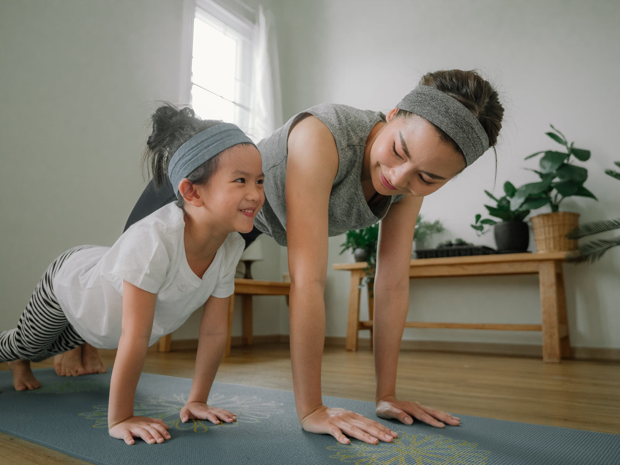 <p>Gentle movement can be relaxing and engaging but not tiring. Stretch limbs by doing yoga together. Apps like Peloton and even YouTube have practices geared toward children and families.</p>