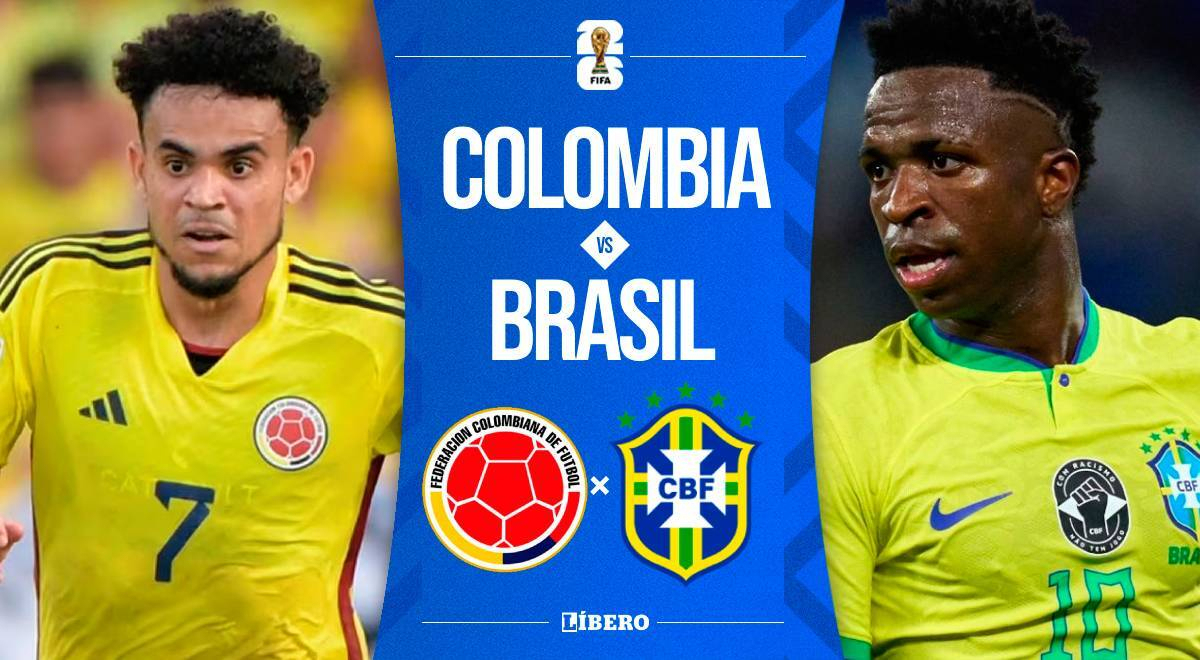 Colombia vs. Brasil EN VIVO a qué hora juegan, en qué canal y dónde ver