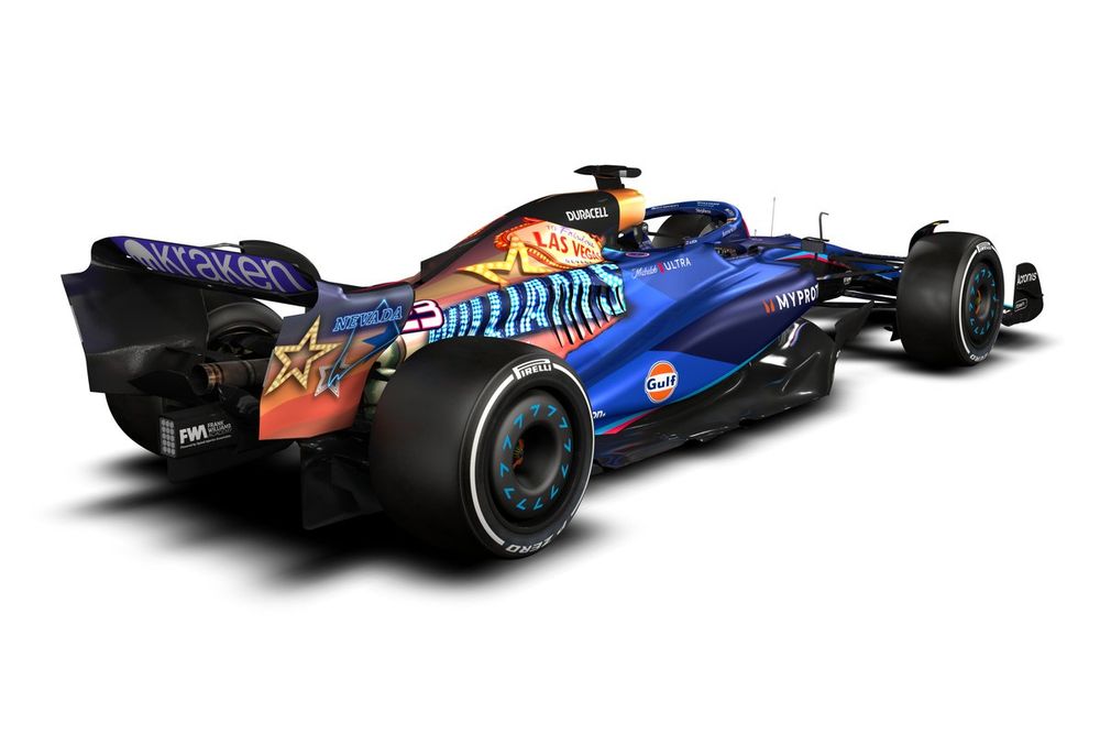 F1 teams reveal special Las Vegas GP liveries