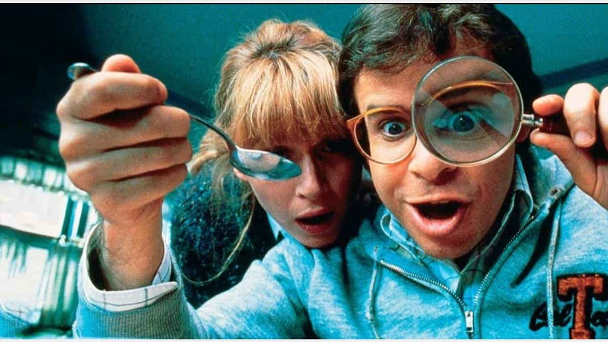 <p>When a scientist accidentally shrinks his kids and their two friends to the size of insects, they must navigate their way through the backyard to find a way to reverse the effects and return to normal size. Starring Rick Moranis and Marcia Strassman, <em>Honey, I Shrunk the Kids</em> is a family-friendly adventure film that captures the imagination with its inventive special effects and sense of wonder.</p>