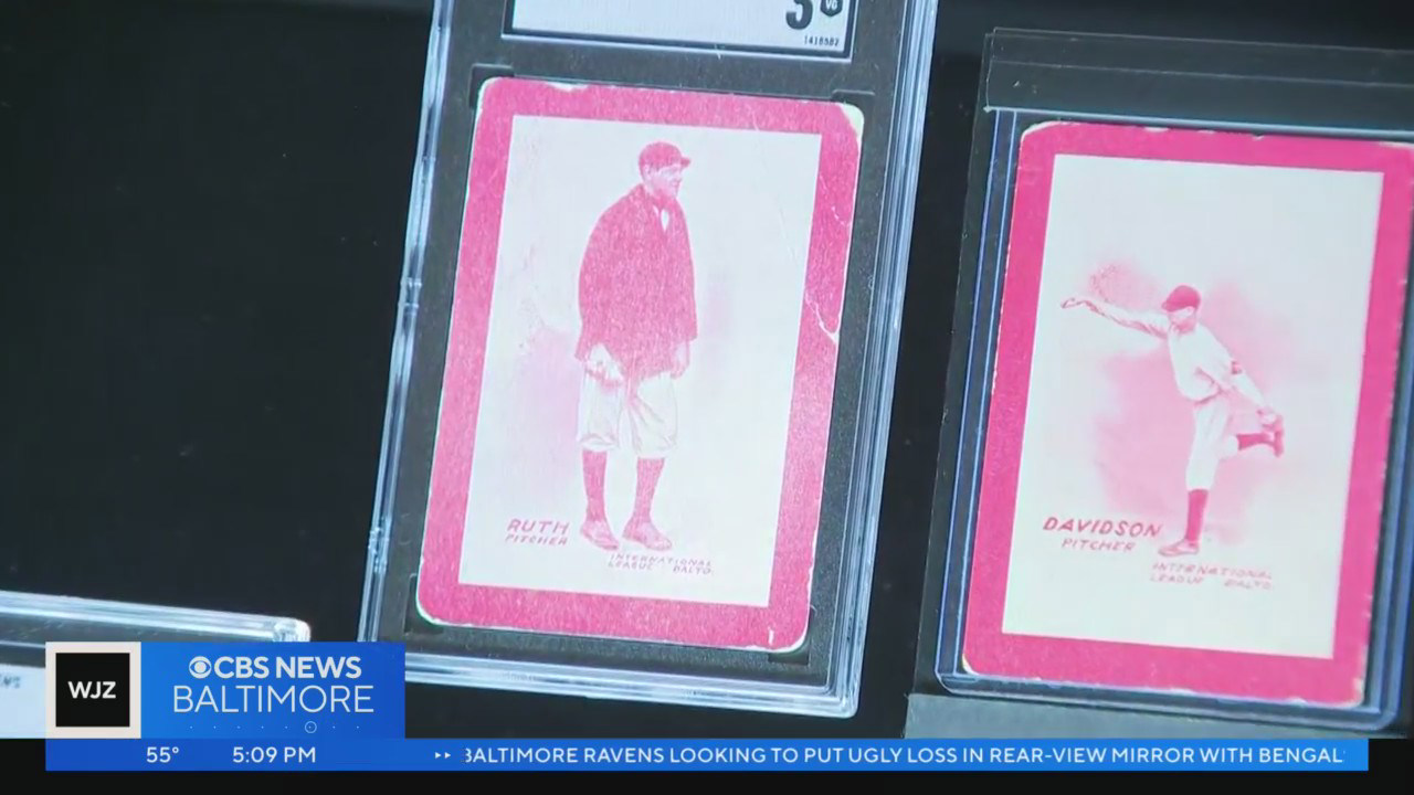 Rare Expensive 1914 Babe Ruth Rookie Card To Be Displayed At Museum In Baltimore