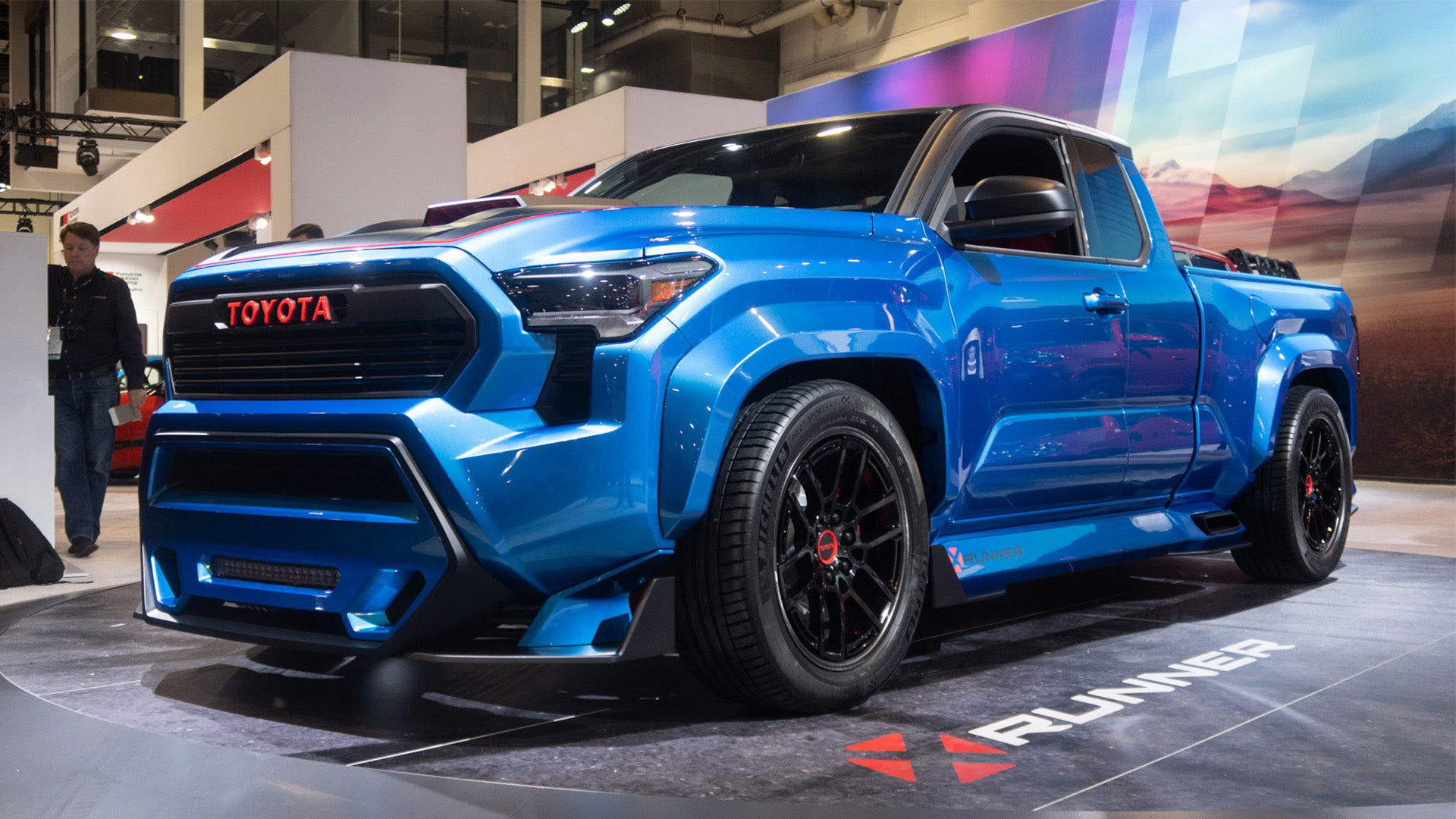 Slammed Toyota XRunner Concept With TwinTurbo V6 Is One We'll