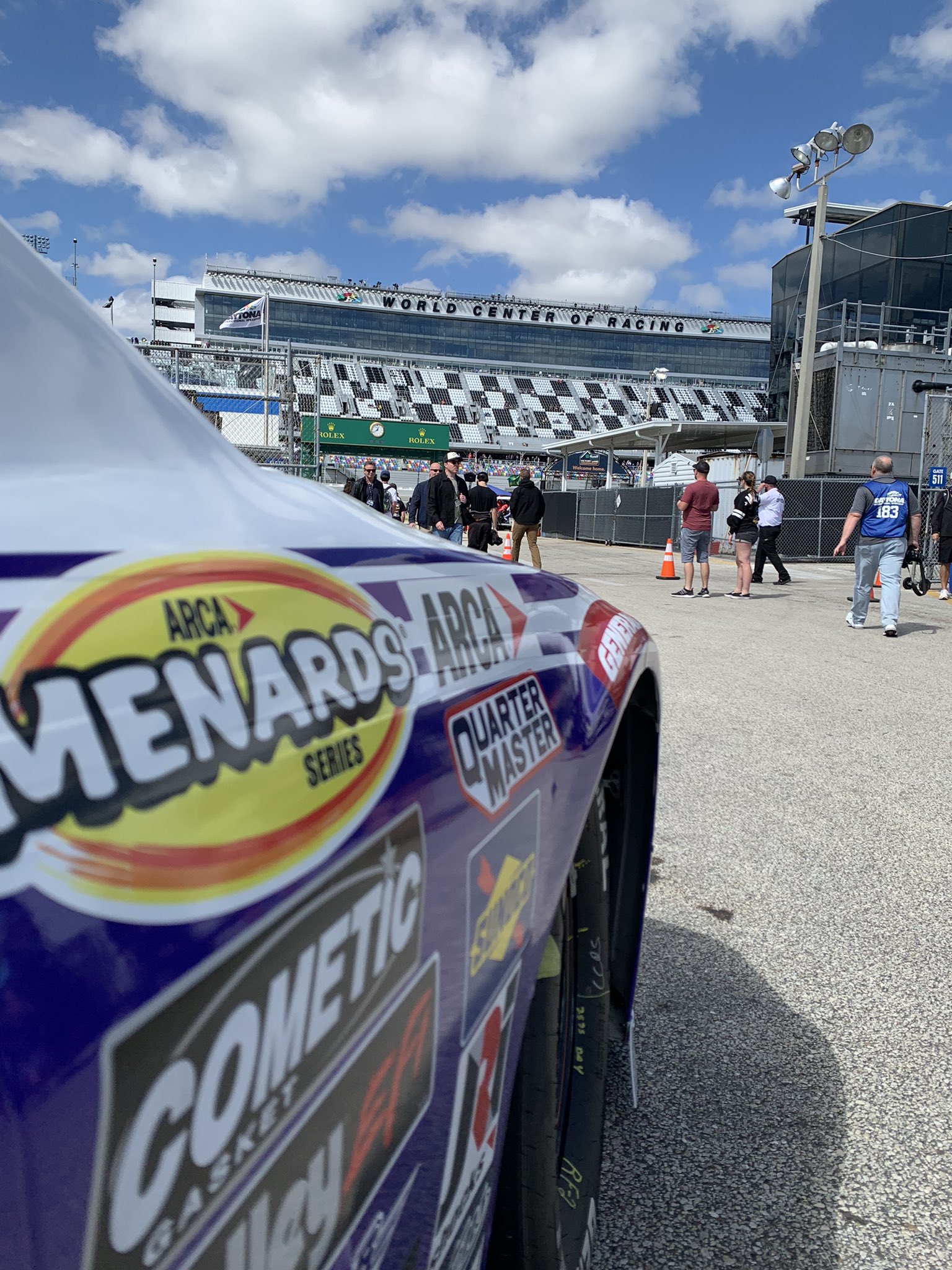 Daytona Starting Lineup February 2025 (ARCA Menards Series)