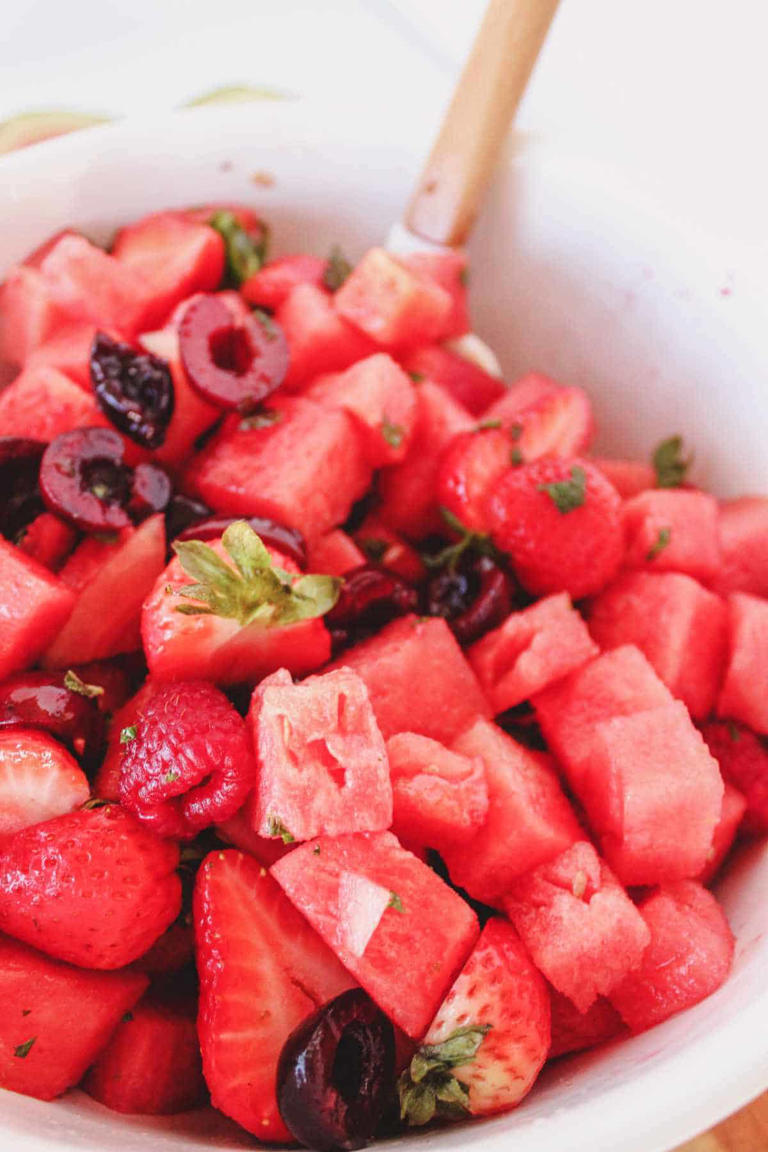 Watermelon Fruit Salad