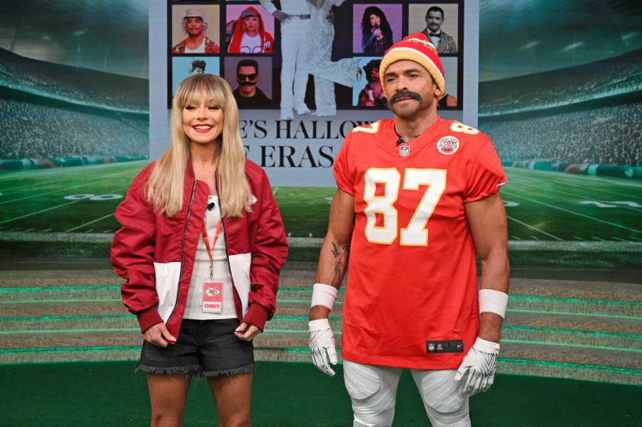 Kelly Ripa and Mark Consuelos Join the 'Swelce' Hype on Halloween Episode