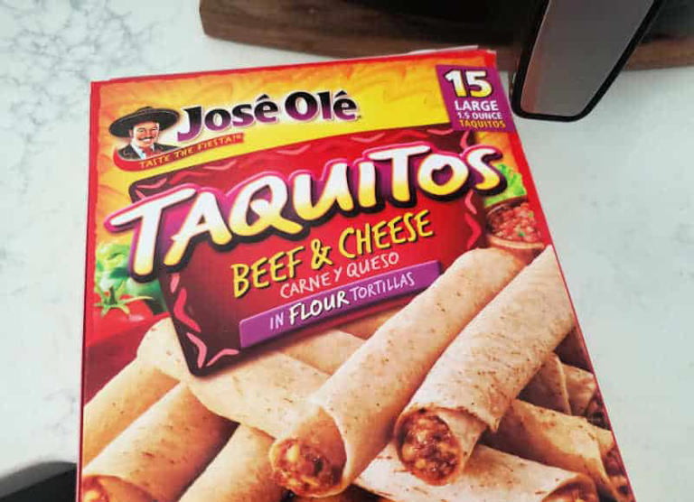 How to make frozen taquitos in air fryer!