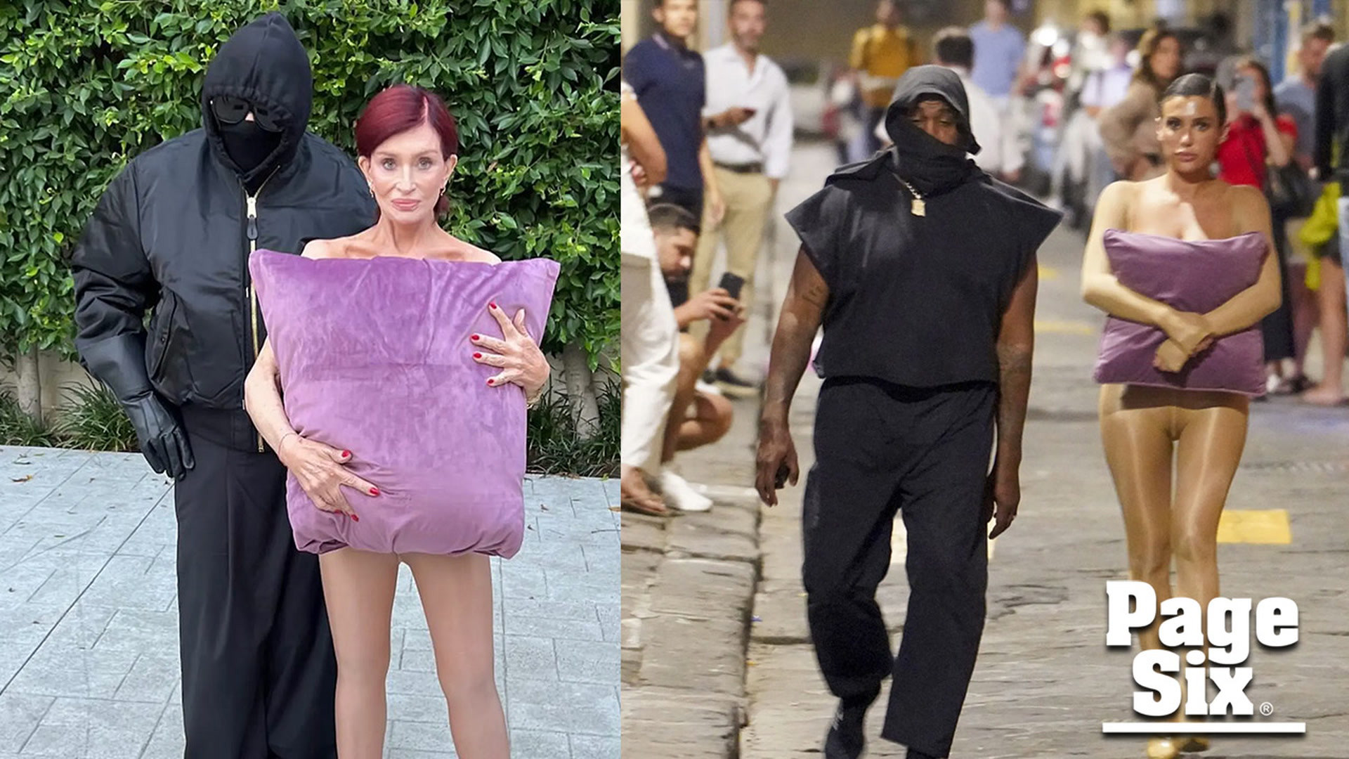 Ozzy and Sharon Osbourne dress as Kanye West, Bianca Censori for