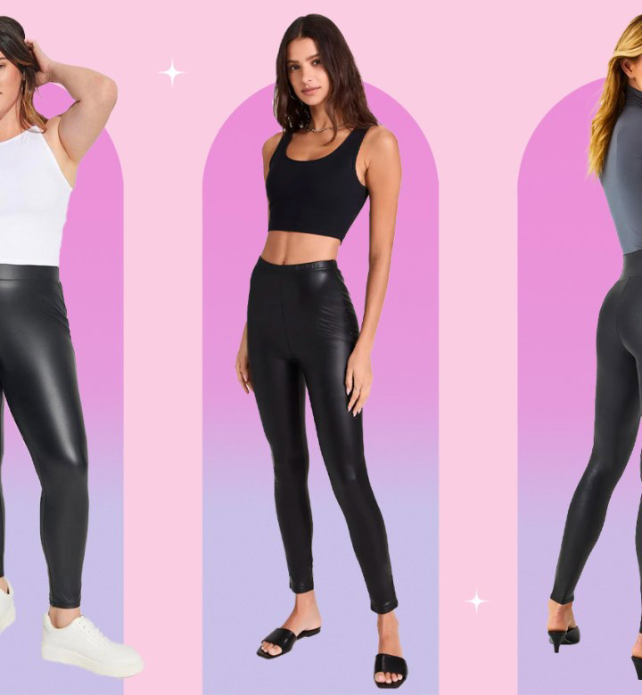 The 14 Best Faux-Leather Leggings for Every Budget and Body Type