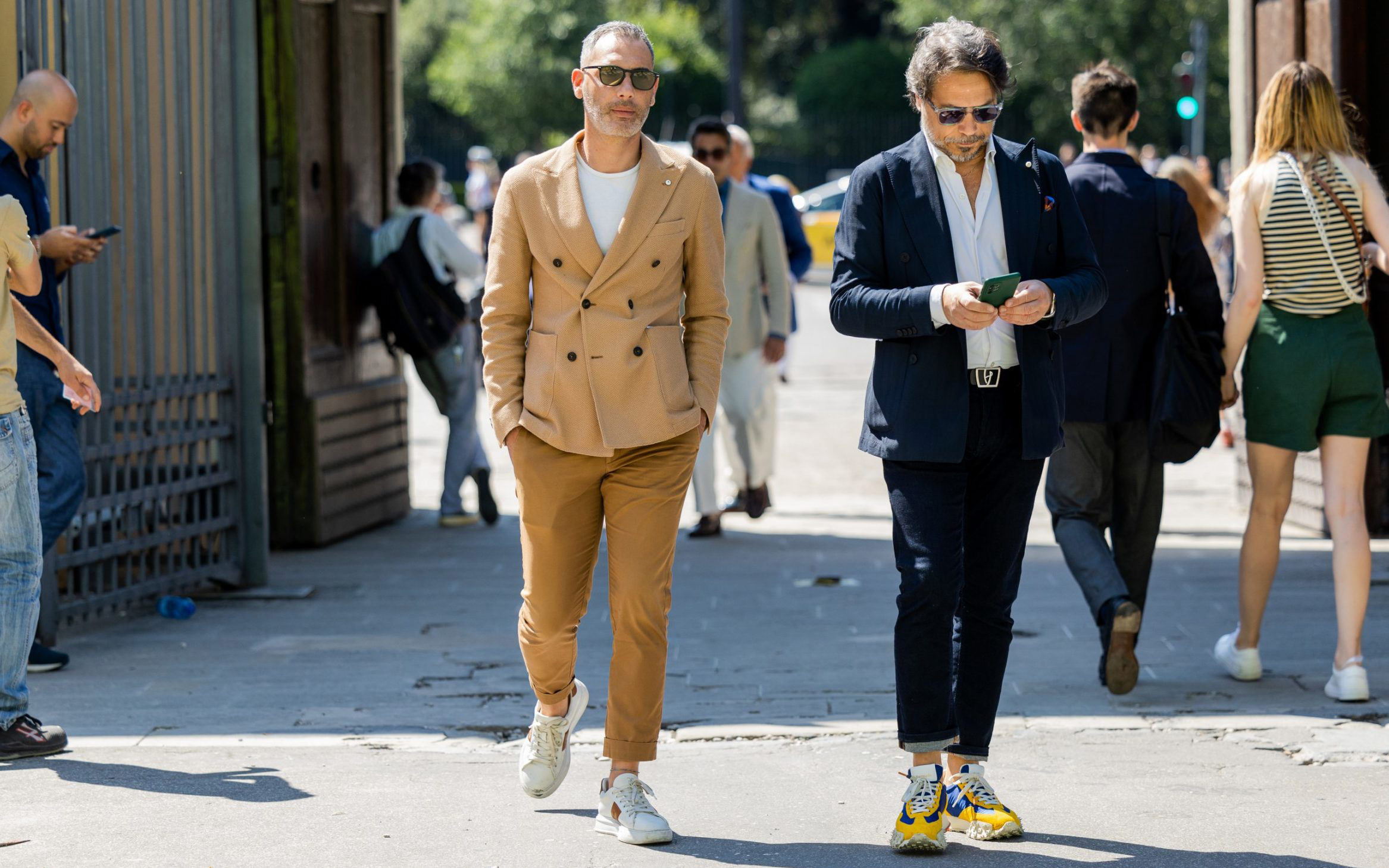 The dos and don’ts of wearing trainers with a suit