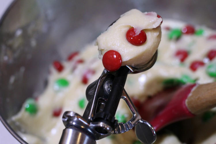 M&M Cake Mix Cookies!