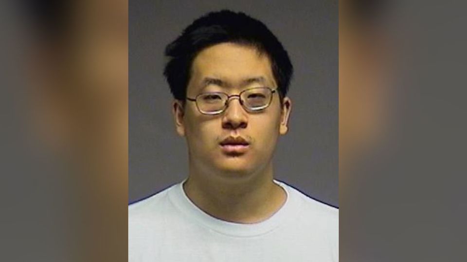 Cornell University student Patrick Dai is accused of making online threats against the school's Jewish community. - Broome County Sheriff's Office