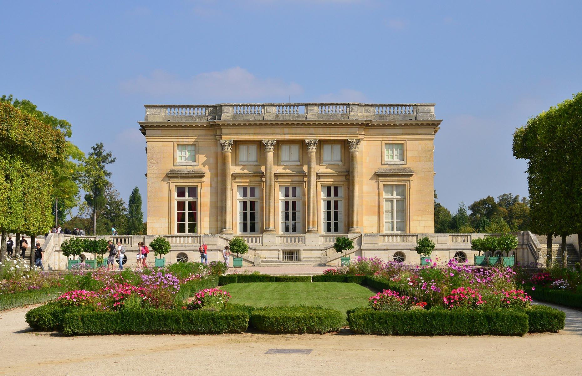 <p>As if the grandeur of one palace wasn't enough, Louis XVI gifted his wife a smaller one known as the Petit Trianon (pictured), situated on the grounds of Versailles. The château, which architect Ange-Jacques Gabriel had finished constructing in 1768, can still be visited today.</p>  <p>Marie Antoinette wasted no time redecorating the palace, later commissioning esteemed interior designers such as Jean and Jules Rousseau to design many of her private chambers.</p>