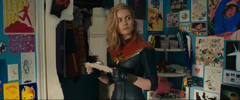 Next to hit cinemas is The Marvels, with Brie Larson returning as Captain Marvel (Picture: Marvel Entertainment/Youtube)