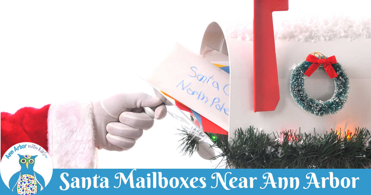 Magical Santa Mailboxes Near Ann Arbor + Printable Templates