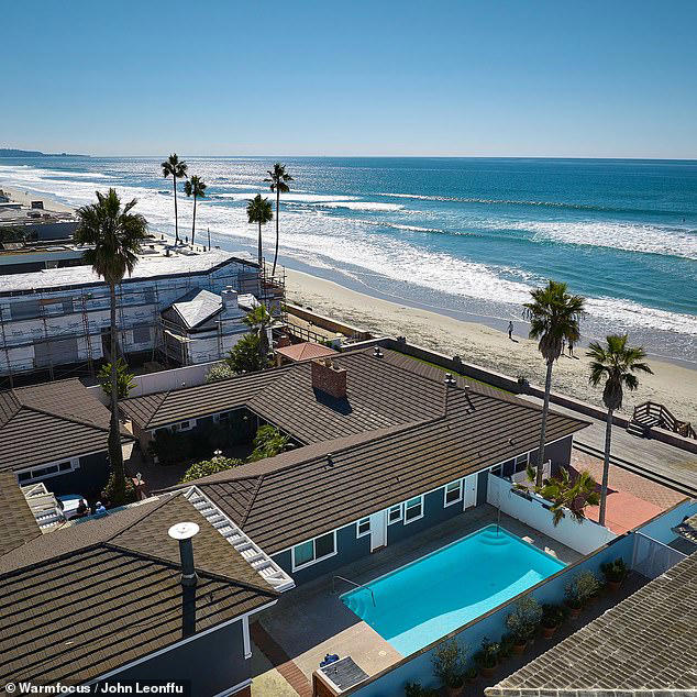 Mystery buyer snaps up San Diego beachfront compound - a few doors down  from home owned by Bill Gates - for a 'monumental' $44.1 million in  off-market deal