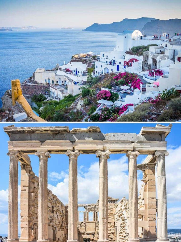 Santorini to Athens: 7 places to visit when in Greece