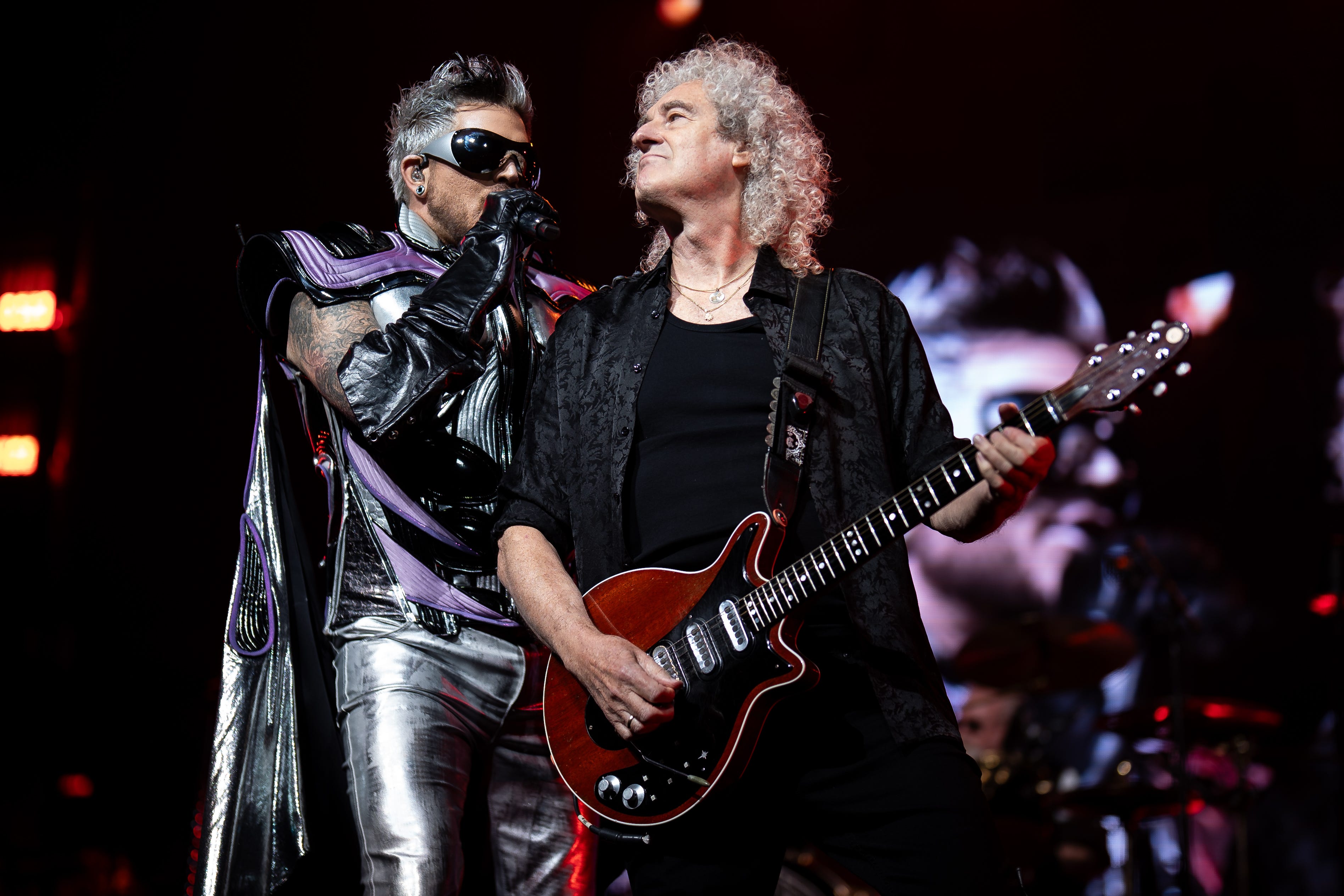 Queen and Adam Lambert bring Rhapsody Tour to Nashville's Bridgestone Arena. Here are the highlights.