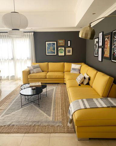 22 Yellow and Gray Living Room Ideas to Make Any Space Brighter