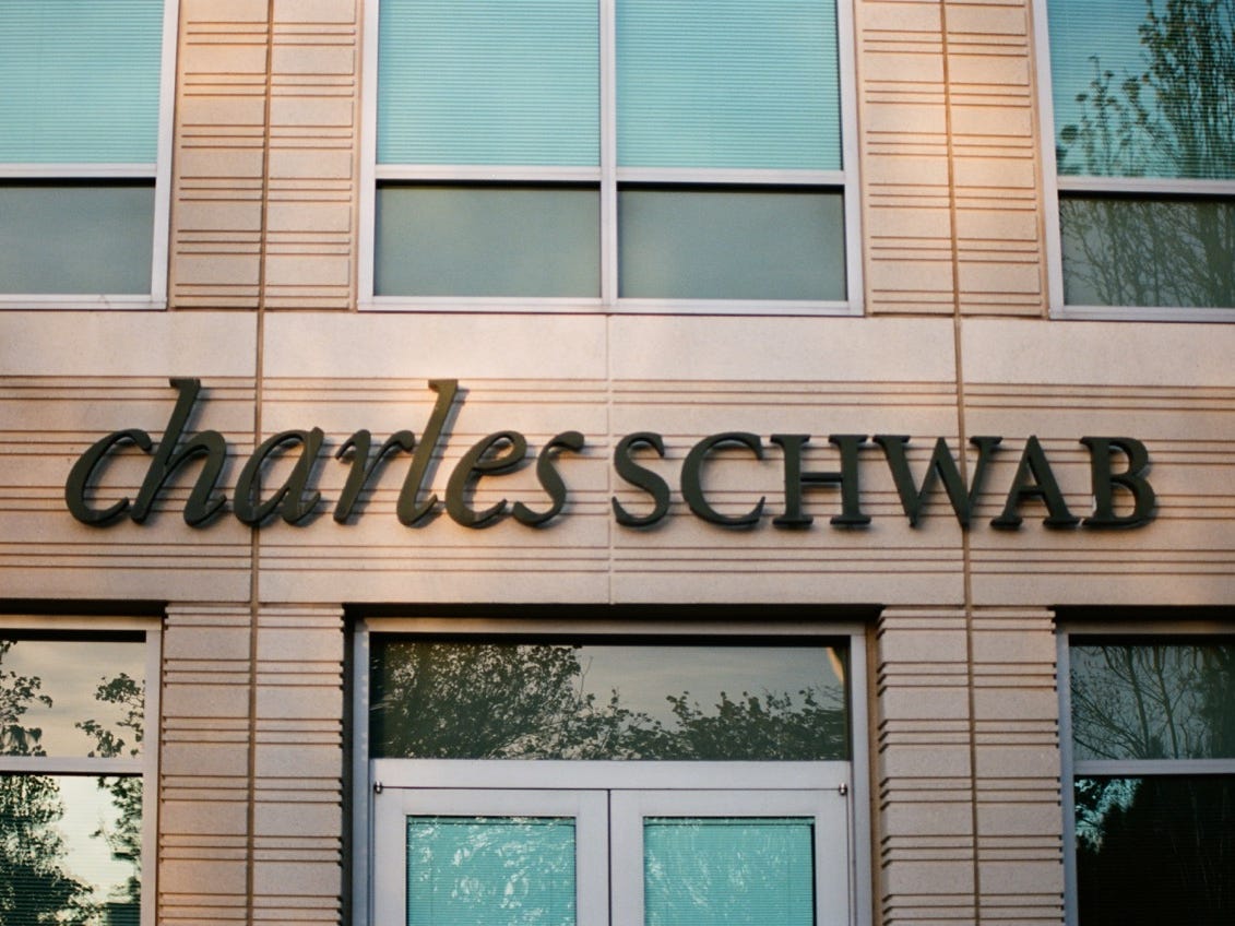 <p>Charles Schwab let go of 5% to 6% of its total number of employees on Wednesday.</p><p>The reduction, which comes out to between 1,795 to 2,154 people, comes amid cost-cutting efforts as <a href="https://markets.businessinsider.com/news/stocks/charles-schwab-stock-price-crash-investors-circle-banks-bond-losses-2023-3?_gl=1%2A1qsewx%2A_ga%2ANDk0OTkwMDg3LjE2NTQ3MDM2MDA.%2A_ga_E21CV80ZCZ%2AMTY5ODkzNjU3NC44NjMuMS4xNjk4OTM2NzIxLjQ5LjAuMA..">Charles Schwab's stock recovers from the depths of its losses</a> so far this year.</p><p>A spokesperson for the company confirmed to Insider that the layoffs were a part of its plan to "remove cost and complexity from our organization."</p><p>"These were hard but necessary steps to ensure Schwab remains highly competitive, with industry-leading levels of efficiency, well into the future. They are decisions that impact very talented people personally, and we take that very seriously," the spokesperson said.</p>