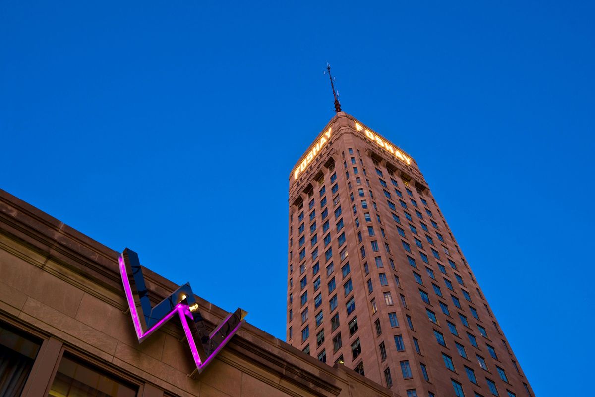 <p>Connected the iconic Foshay Tower, this hotel's observation deck offers 360-degree views of Minneapolis. The interiors blend Art Deco with urban-chic style. Oh, and there's a 1920's-style Prohibition Bar. </p><p><a class="body-btn-link" href="https://go.redirectingat.com?id=74968X1553576&url=https%3A%2F%2Fwww.marriott.com%2Fhotels%2Ftravel%2Fmspwh-w-minneapolis-the-foshay%2F&sref=https%3A%2F%2Fwww.redbookmag.com%2Flife%2Fcharity%2Fg45722939%2Fbest-prettiest-hotel-every-state%2F">Shop Now</a></p>