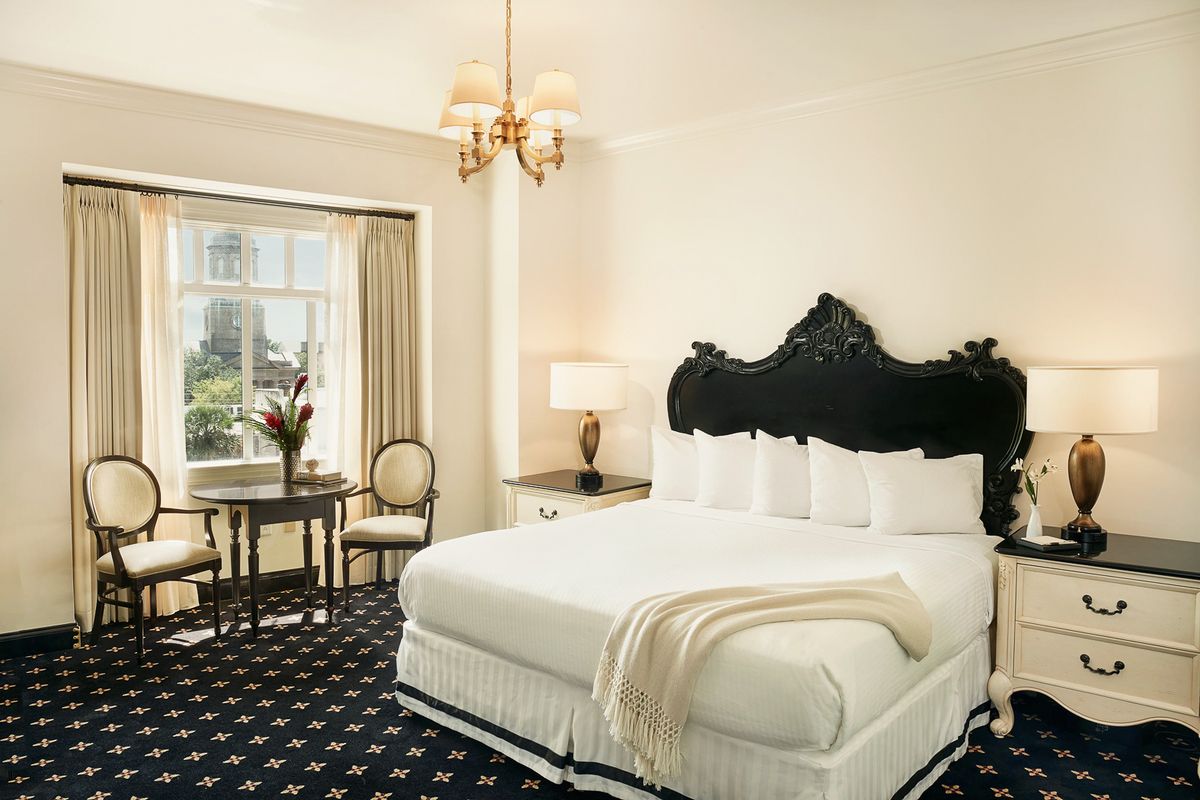 <p>This inn welcomes guests with a flute of champagne upon arrival. Inside, you'll find suites inspired by the French Quarter's past. There are also modern touches, like Italian marble bathrooms.</p><p><a class="body-btn-link" href="https://fqicharleston.com/">BOOK NOW</a></p>