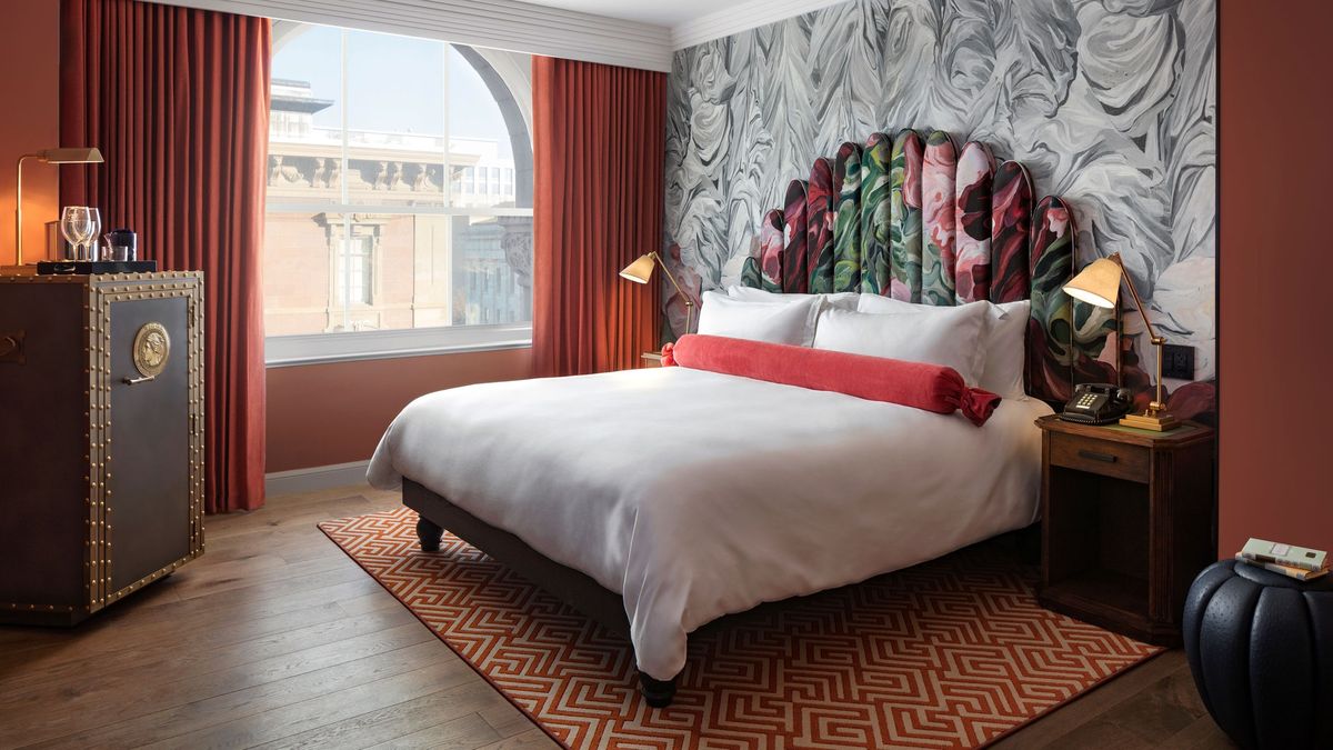 <p>In the heart of Penn Quarter, this Romanesque Revival was once a bank. The hotel is packed with delightful design elements, including abstract wallpaper and scalloped headboards in floral upholstery.</p><p><a class="body-btn-link" href="https://go.redirectingat.com?id=74968X1553576&url=https%3A%2F%2Fwww.tripadvisor.com%2FHotel_Review-g28970-d19343251-Reviews-Riggs_Washington_DC-Washington_DC_District_of_Columbia.html&sref=https%3A%2F%2Fwww.redbookmag.com%2Flife%2Fcharity%2Fg45722939%2Fbest-prettiest-hotel-every-state%2F">Shop Now</a></p>