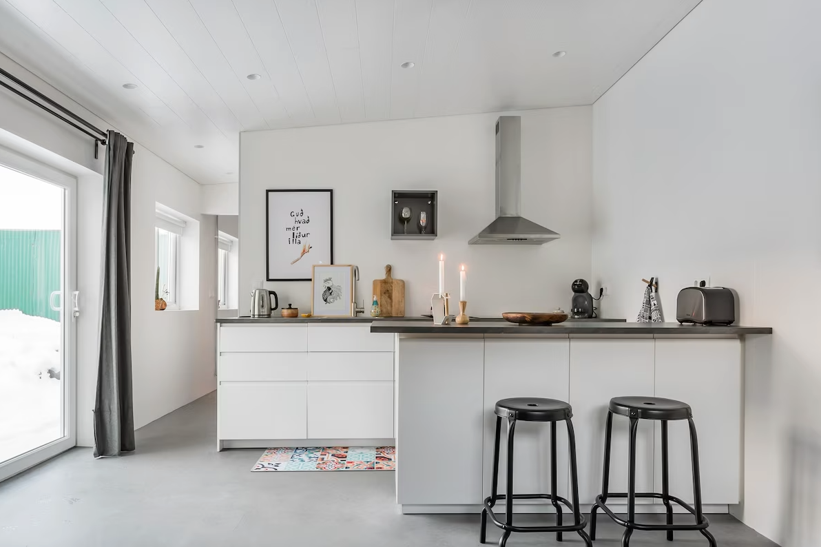 <p><strong>Bed & bath:</strong> 1 bedroom, 1 bathroom<br> <strong>Top amenities:</strong> Water views, backyard</p> <p>Mountain views, waterside walks, and Reykjavik’s botanic garden are only a few of the perks that come with this one-bedroom, one-bath home in the Laugardalur district. Teak furniture dots the interior and a concrete floor gives it a modern edge. This guesthouse comes with all the amenities you’d expect from an Airbnb: a backyard space, a TV with streaming capabilities, in-unit washer and dryer, and—to combat the summertime midnight sun—room-darkening shades.</p> $140, Airbnb (starting price). <a href="https://www.airbnb.com/rooms/plus/22065160">Get it now!</a><p>Sign up to receive the latest news, expert tips, and inspiration on all things travel</p><a href="https://www.cntraveler.com/newsletter/the-daily?sourceCode=msnsend">Inspire Me</a>