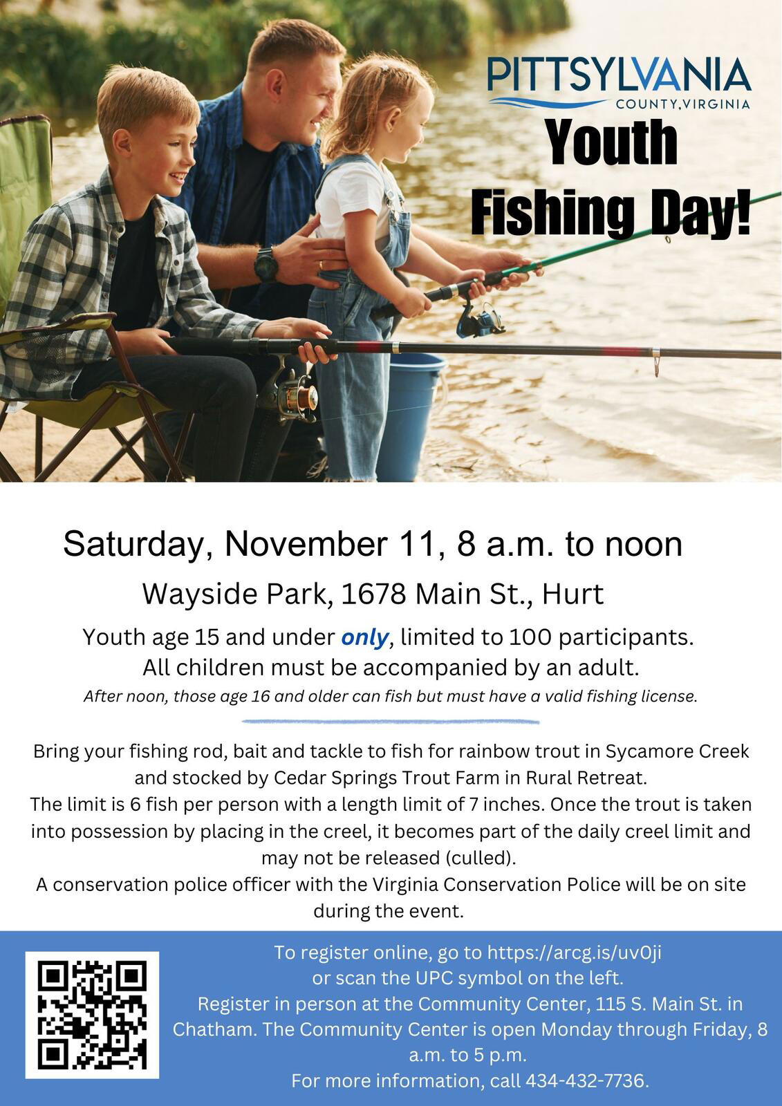 Pittsylvania County's Youth Fishing Day is a great way to connect with