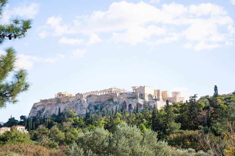 Visiting The Agora Of Ancient Athens, Greece