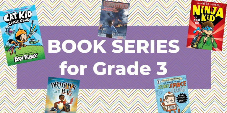 What are the best 3rd grade books in a series for 8 year olds? Here are good chapter book series that are just right for third graders and that they'll LOVE to read.