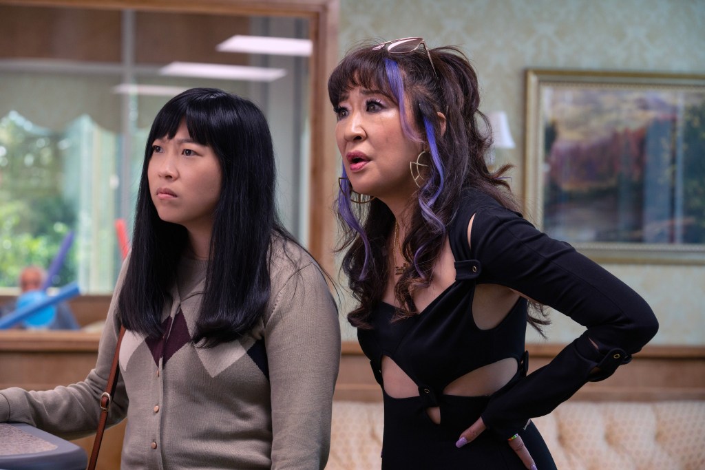 <p>Awkwafina and Sandra Oh join forces as mismatched sisters in Hulu’s zany original comedy film “Quiz Show,” launching on the streaming platform this month after a successful world premiere at the Toronto International Film Festival in September. The two actors play estranged sisters who are forced to cover their mother’s gambling debts. Their bright idea? Set out on a road trip so that Awkwafina’s Anne can participate in her favorite gameshow and win the ultimate cash prize. The film is directed by Jessica Yu, who won the Oscar for best documentary short subject in 1996 for “Breathing Lessons: The Life and Work of Mark O'Brien.” <em>Variety</em> <a rel="" href="https://variety.com/2023/film/reviews/quiz-lady-review-awkwafina-sandra-oh-1235775244/">wrote in its review</a> that the two stars are "hilarious together," and their crackling chemistry make "Quiz Lady" worth the watch.</p> <p><a href="https://variety.com/lists/best-movies-streaming-november-2023/">View the full Article</a></p>