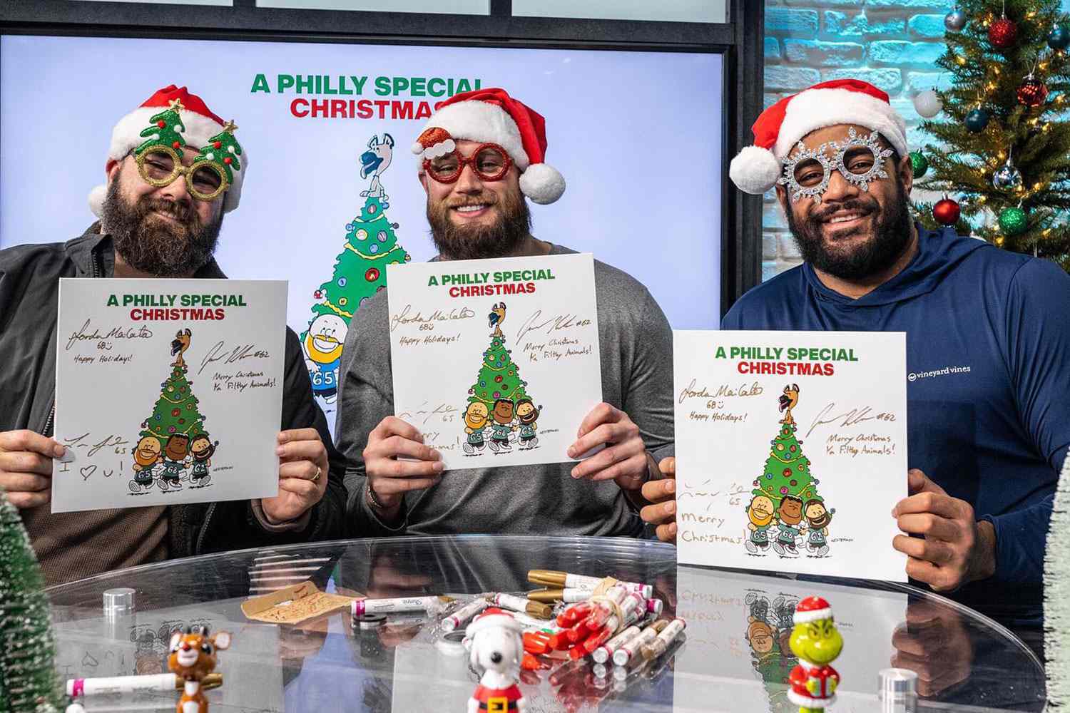 Listen to Jason Kelce and His Eagles Teammates Cover Mariah Carey's 'All I Want for Christmas Is 