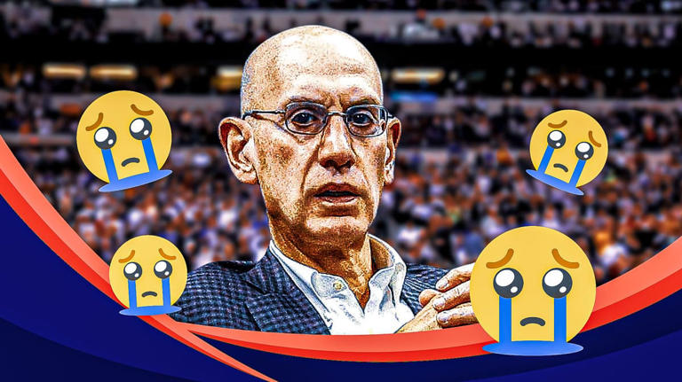 NBA commissioner Adam Silver goes viral as fans mock In-Season Tournament courts