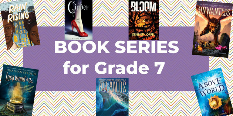 Looking for the best 7th grade books in a series for your 12-year-old middle school kids or students in 7th grade? Find the most amazing middle-grade and YA books that will keep your kids hooked on reading good books.